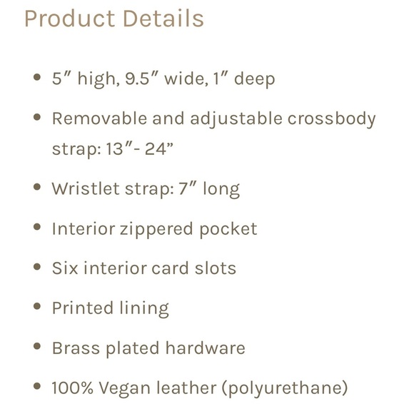 LUX CROSSBODY Wristlet Bag - Picture 8 of 8